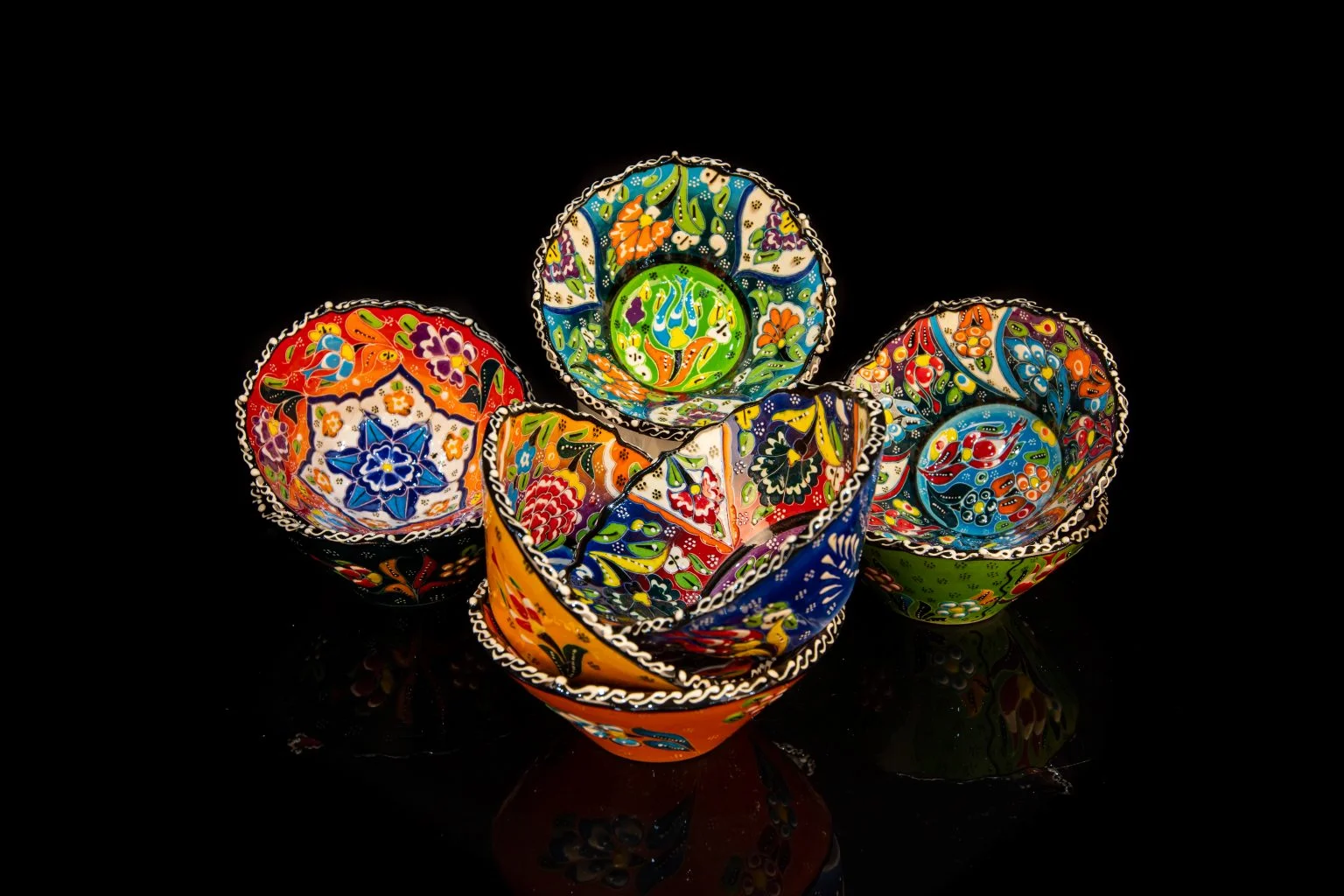 turkish glass bowls